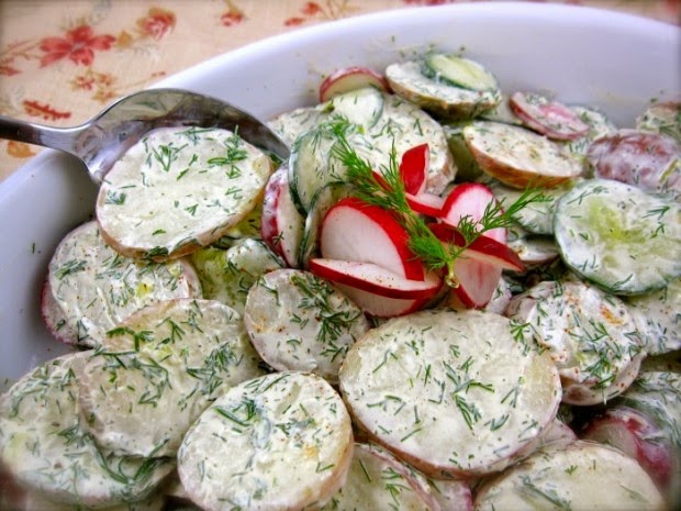  Krompir salata s rotkvicama