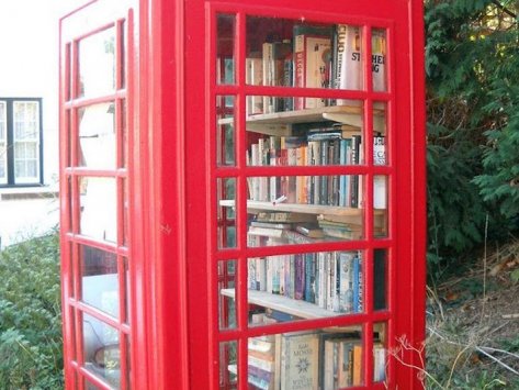  Britanske biblioteke u telefonskim govornicama