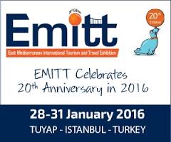  EMITT 2016 – East Mediterranean International Tourism and Travel Exhibition in Istanbul