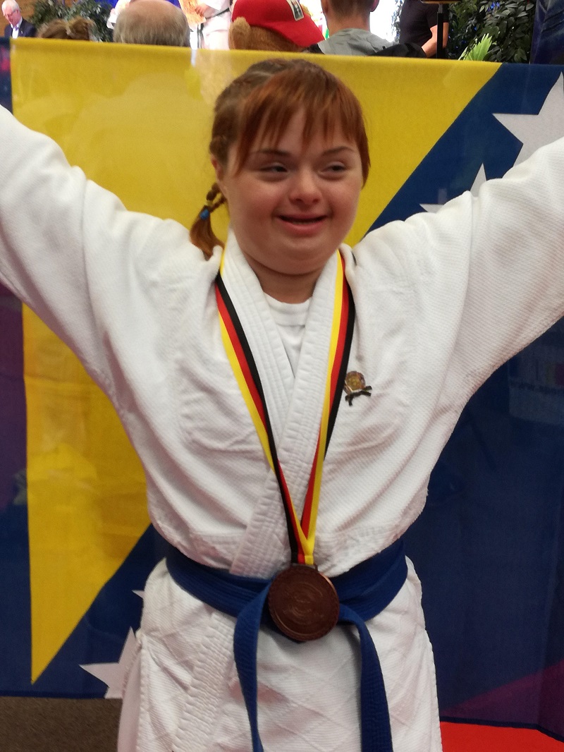  Azra Dedić, judoka with Down Syndrome