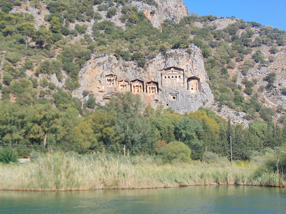  Dalyan, A town in the southern Muğla Province in Turkey