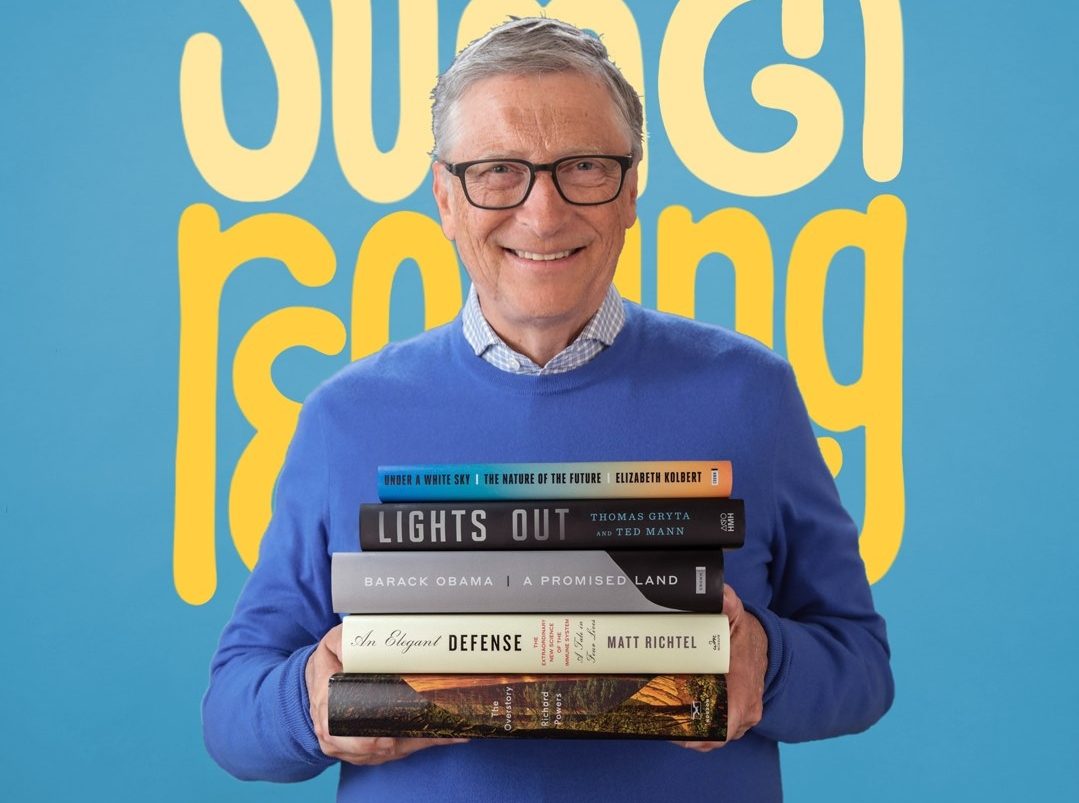  Bill Gates preporučio pet knjiga koje možete pročitati ovog ljeta