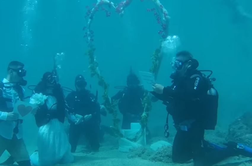  Podvodno vjenčanje u Grčkoj