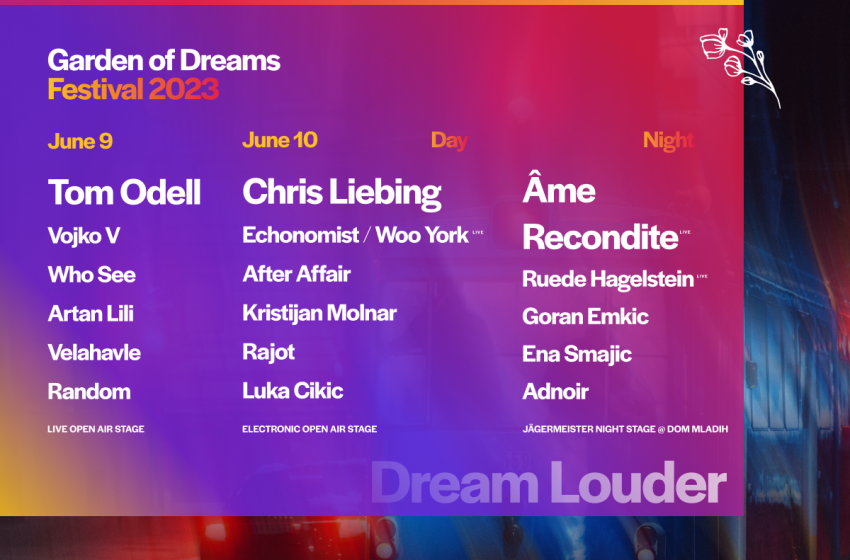  Tom Odell nastupa na Garden of Dreams Festivalu u Sarajevu