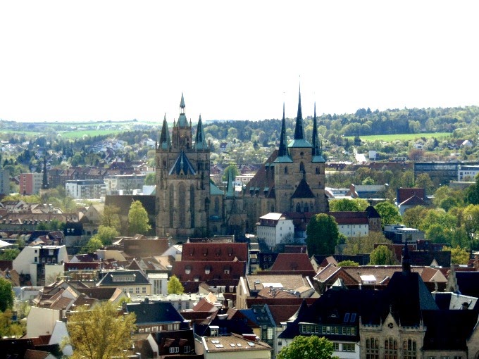  Erfurt – katedrala Blažene Djevice Marije i crkva sv. Severine