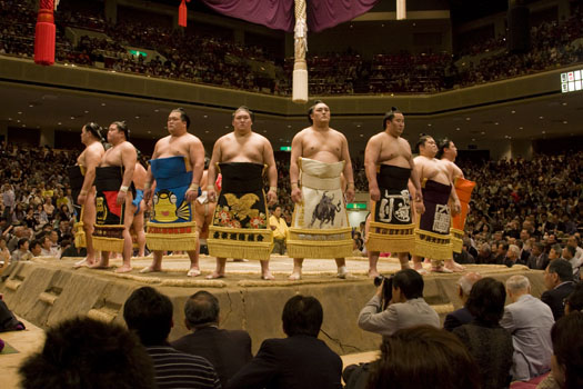  Profesionalni sumo borci u Japanu