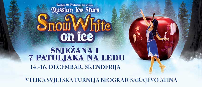  “Snježana i sedam patuljaka”: Spektakl na ledu u Sarajevu