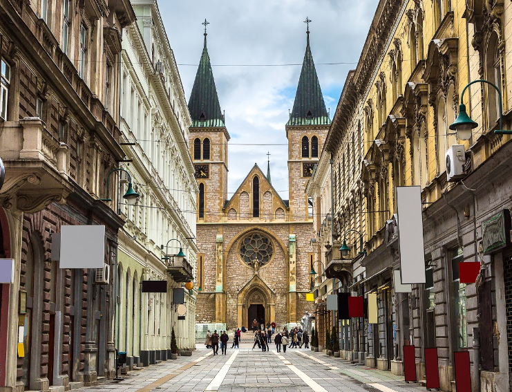  The Sacred Heart Cathedral – National Monument of B&H and Symbol of Sarajevo
