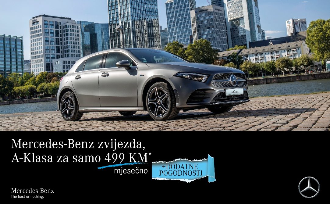  “Finansiramo Vaše snove”: Vrlo atraktivna ponuda Mercedes-Benz modela A i B-klase
