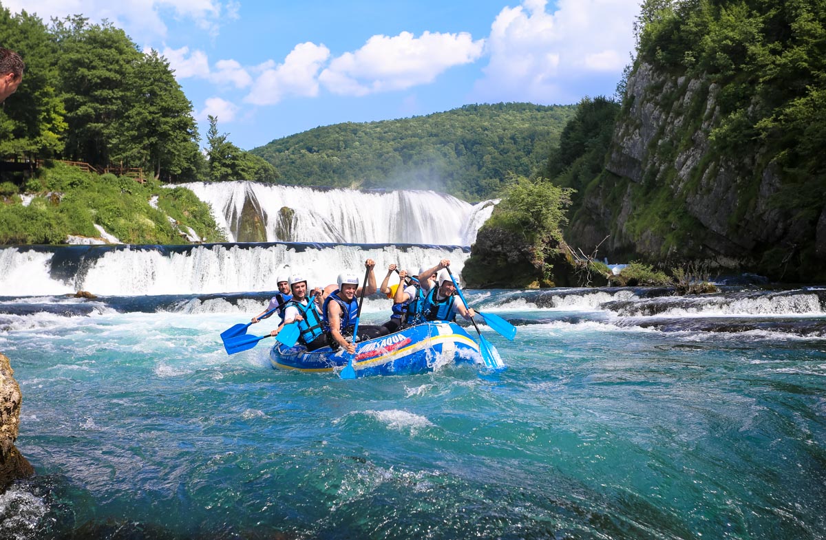 Rafting na Uni u Bosni i Hercegovini