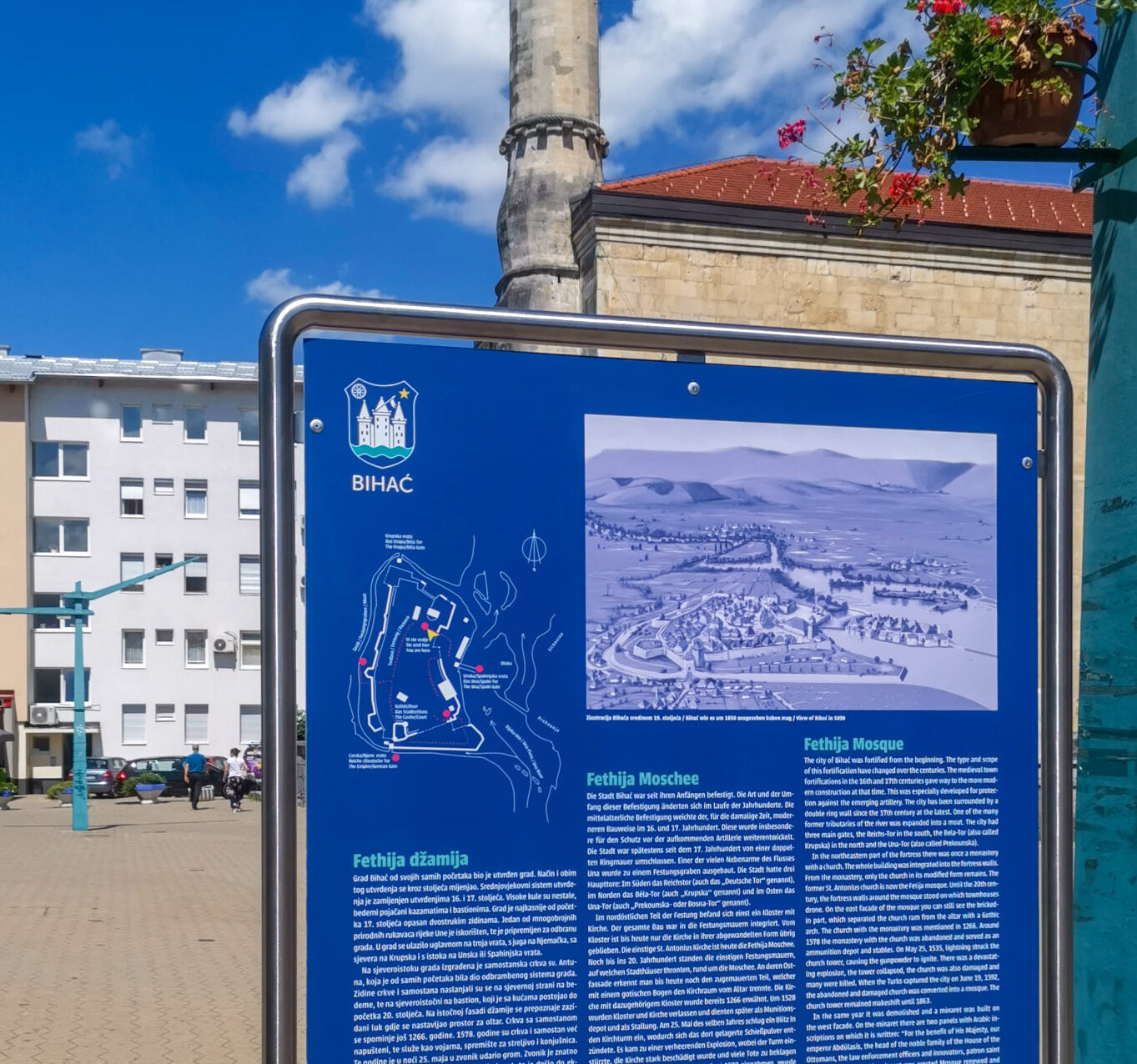  Nove turističke infotable postavljene u centru Bihaća