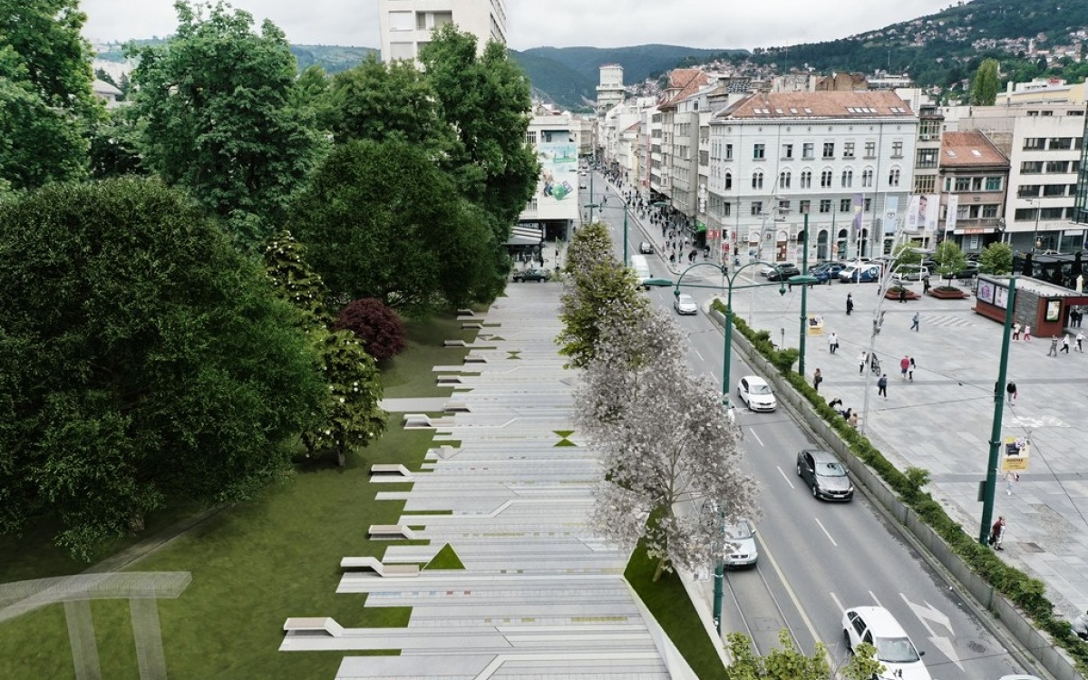  U centru Sarajeva gradit će se šetnica “Sarajevski ćilim”