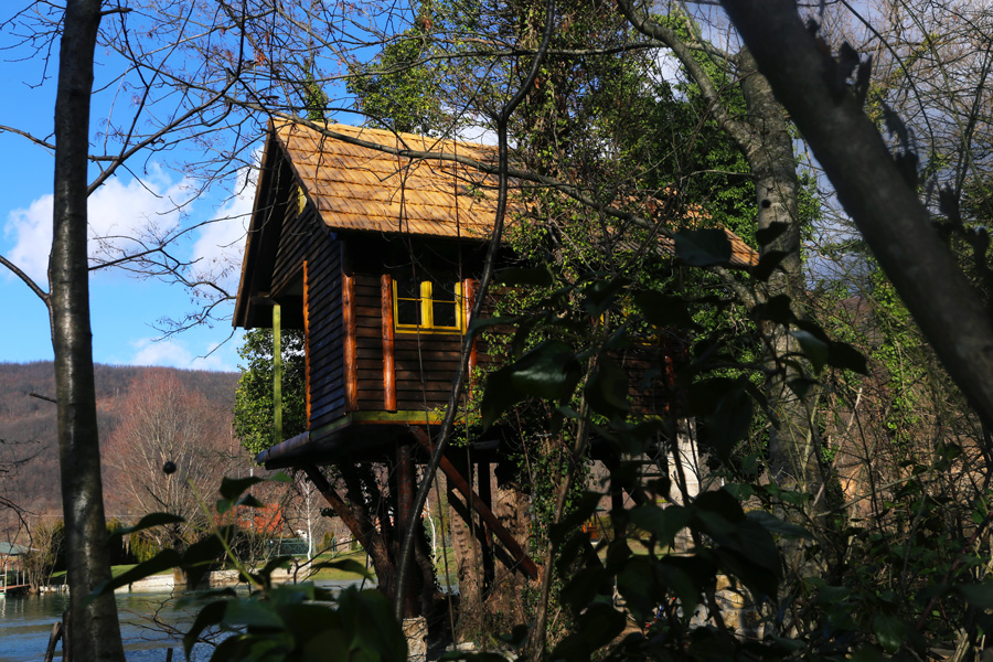  Japodski otoci Tree House – romantic place near Una