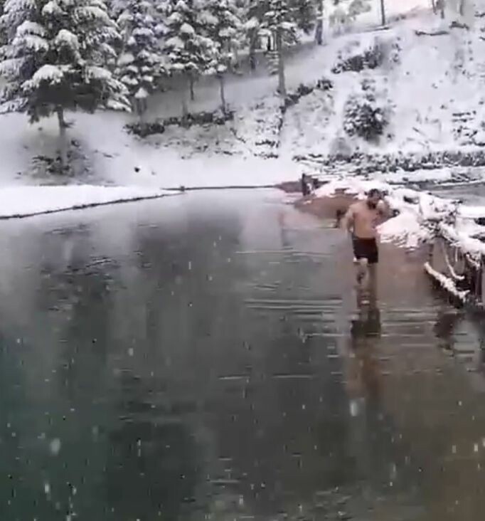  Zimsko kupanje na Zelenom viru kod Olova