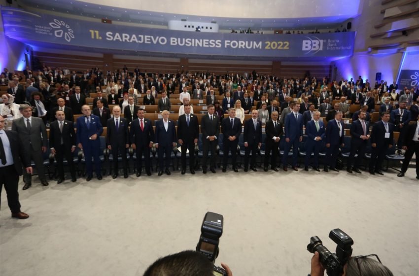  Prvi dan 11. Sarajevo Business Foruma 2022