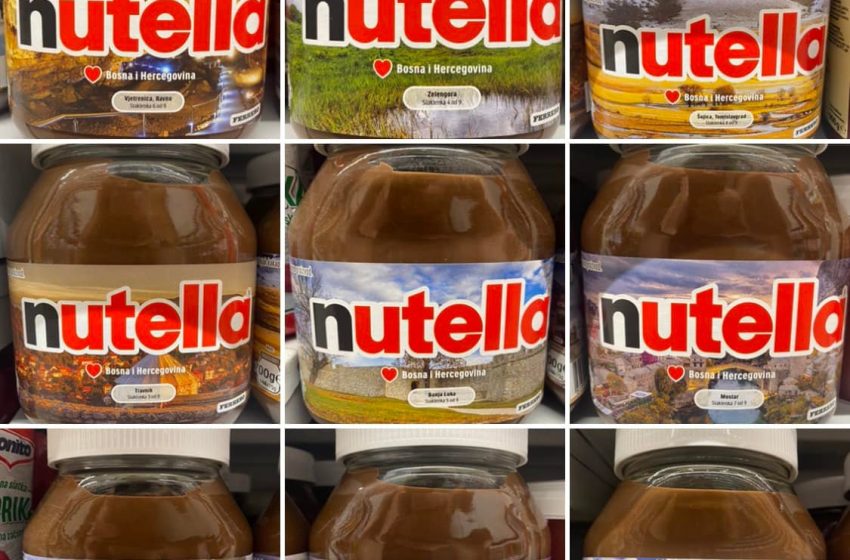 Na pakovanjima Nutelle fotografije ljepota BiH fotografa Dženada Džine