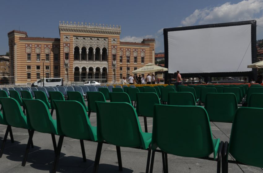  I ove godine projekcije Sarajevo Film Festivala na trgu ispred Vijećnice