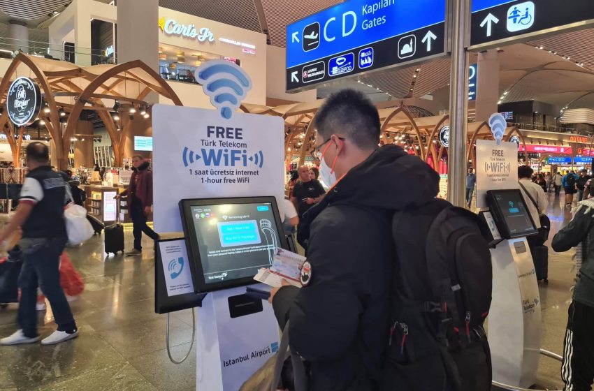  Kako koristiti besplatni internet na istanbulskom aerodromu?