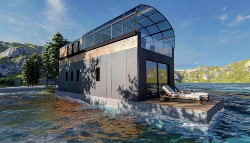  Prva kuća na vodi proizvedena u BiH na probnom testiranju na Velikom Plivskom jezeru