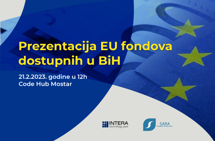  Upoznajte se s EU fondovima dostupnim u BiH u Code Hub-u Mostar