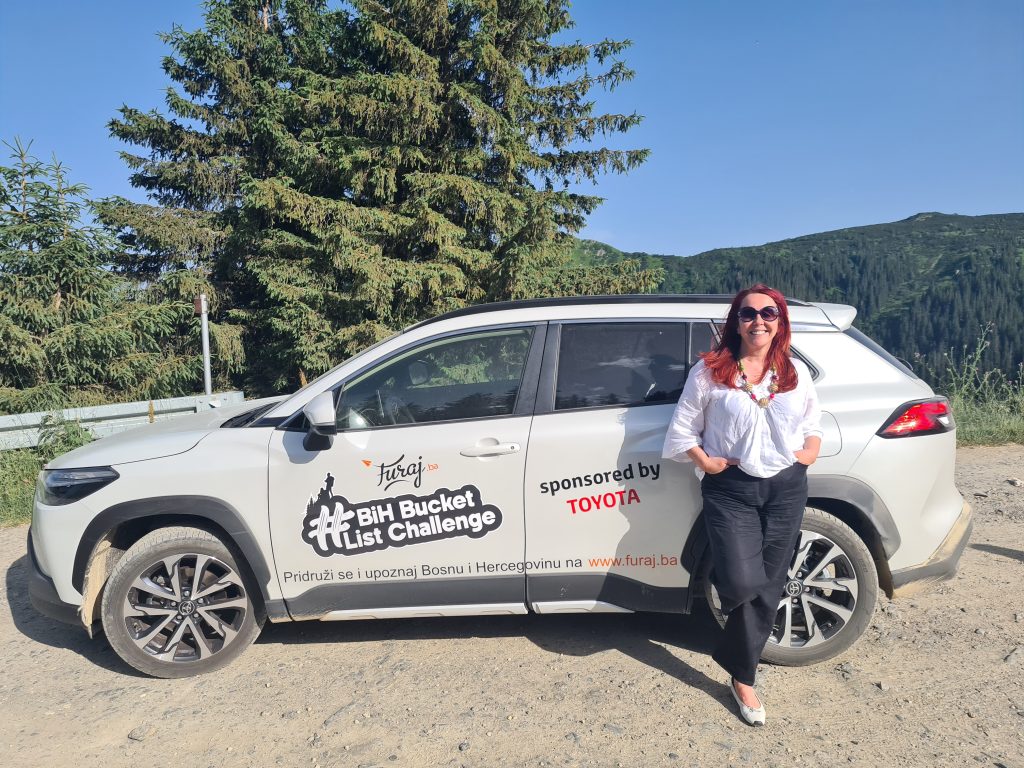 Upoznaj Bosnu i Hercegovinu kroz 100 izazova – BiH Bucket List Challenge - sponzor TOYOTA